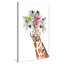 Girafe avec couronne florale par Patricia Pinto - Peinture-2070515995-2070515994