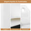 Fauteuil inclinable pivotant en cuir Larisey