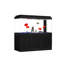 Black Minimalist Rectangular Eco Aquarium Tank-105853356