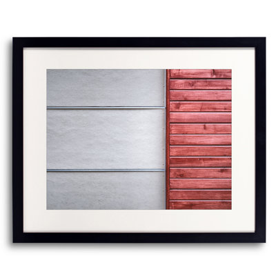 Wide And Narrow Lines Print by Scott Norris