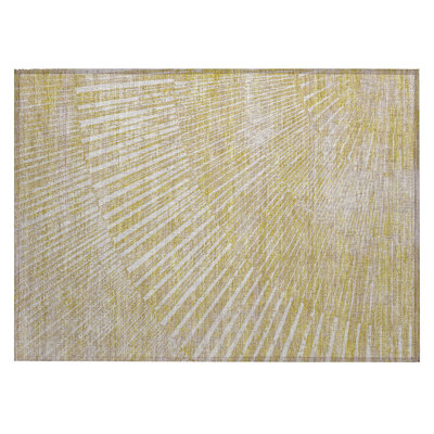 Altair Washable Abstract Indoor / Outdoor Rug