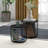 Cynne Steel Top Nesting Tables