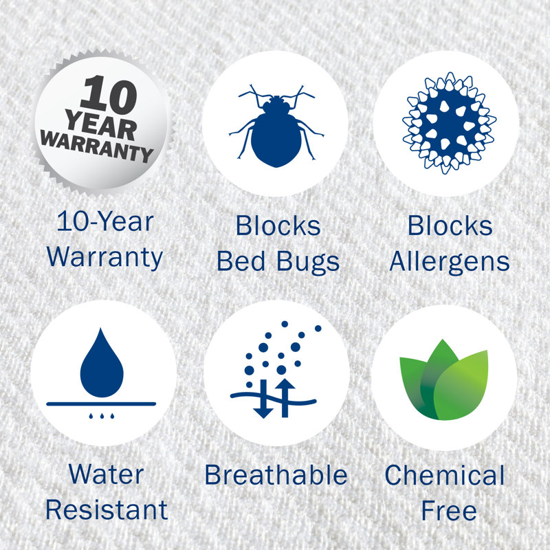 Pro Pillow Protector, Standard/Twin