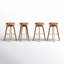 Tabouret de bar pivotant 31,25 po Ashara-87500014