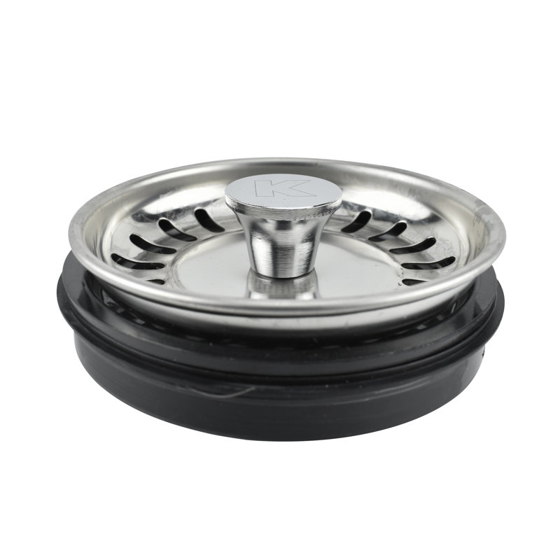 Basket Strainer, Polished Chrome