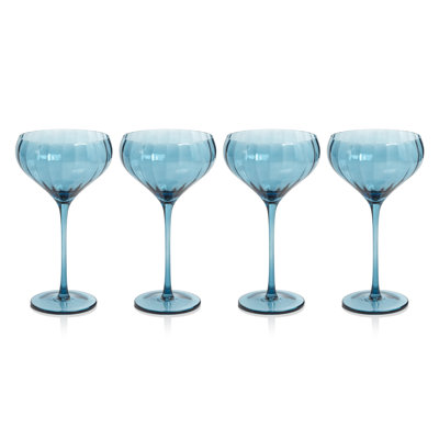 Malden Optic Cocktail Glasses, Set of 4