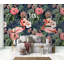 Papier peint amovible flamant rose-891983596