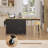 Winston Porter 81.6" W Wood Kitchen Island with Extendable Table and Power Outlets-1794520421