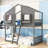 Aleks Kids Twin Over Twin Bunk Bed-1664526508