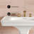 Voltaire 2-Piece Ceramic Rectangular Pedestal Sink in Glossy White