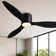 Jamarreon 42''/52'' Low Profile Dimmable Ceiling Fan with LED Lights & Remote Control