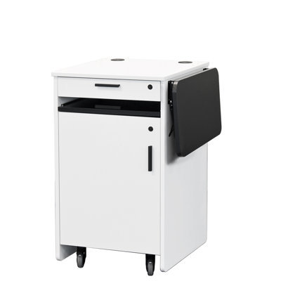 47'' H x 22'' W 1 AV Cart with Wheels