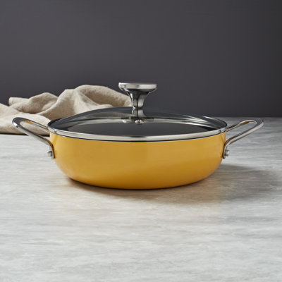 Infuse Non-Stick Aluminum Sauteuse Pan