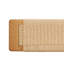 Banc de salle à manger en bois de chêne naturel tissé pour salle à manger, chambre à coucher, salle de bain