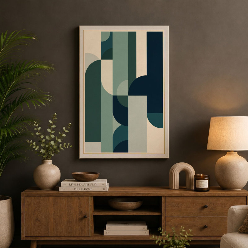 Print, 18x12 - 45.7 x 30.5 cm, Sage Border