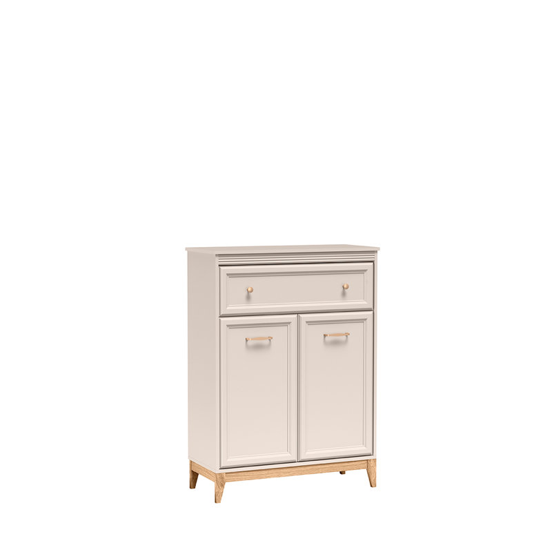 Solid Wood Chest of Drawers, 125cm H x 92cm W x 41cm D