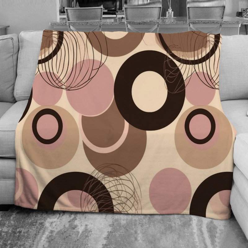 Machine Printed Throw Blanket, Twin