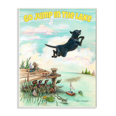 «Go Jump in the Lake» par Gary Patterson - reproduction de dessin