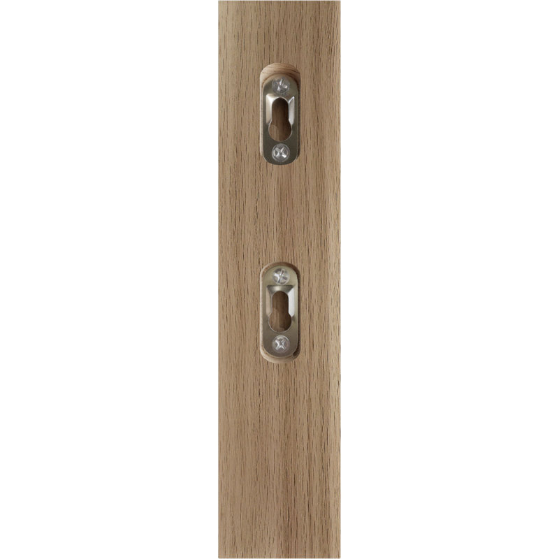 Support olympique en bois, Chêne rouge, H 8 po x l 1,75 po x P 8 po