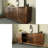 American style black walnut TV stand