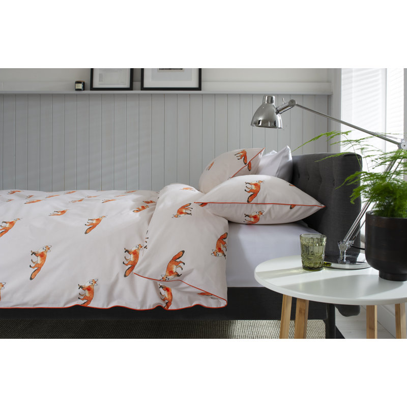 Fox Duvet Cover Set, Single - 2 Standard Pillowcases