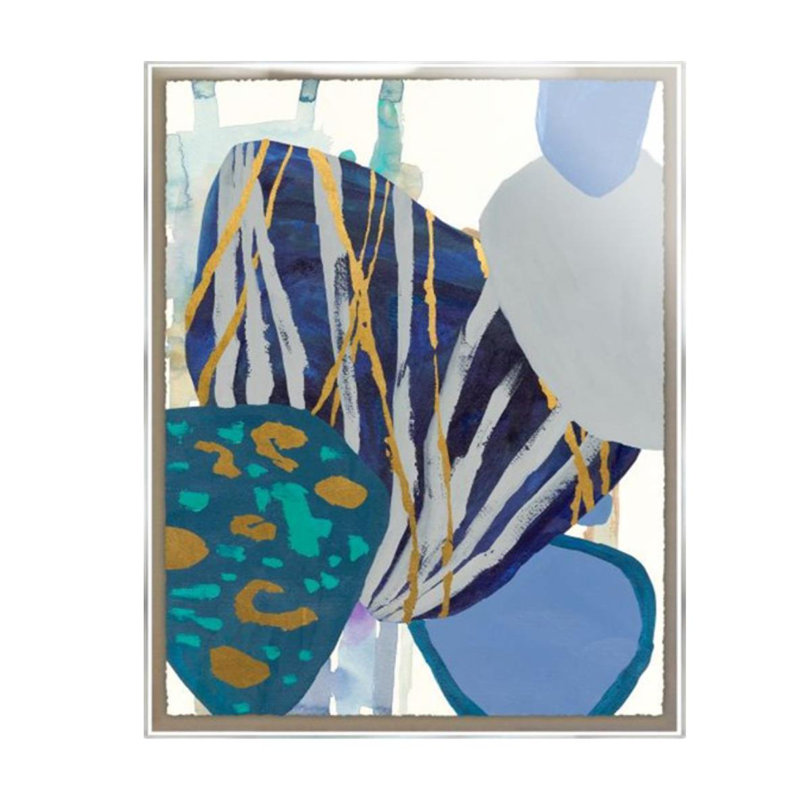 Green Leaves I Print by Sara Brown, 30" H x 24" W, Plexi Box Art