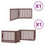 Garlan Solid Wood Dog House Door-2016828608-2016828610
