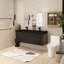 Ensemble de meuble-lavabo double 60 po avec comptoir en quartz 60 po-66482112-66482125