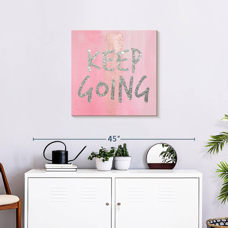 Tergel Keep Going III, 24" H x 24" W