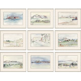 Watercolor Landscapes Giclee Print by Soicher Marin Archives