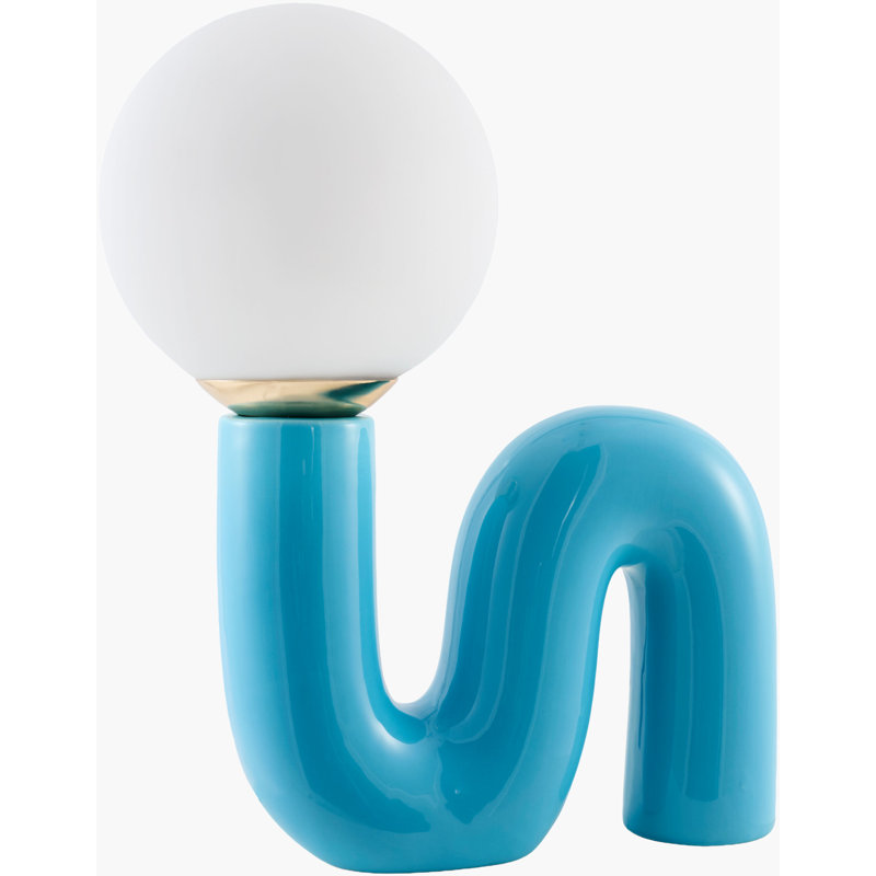 Luccia Accent Table Lamp, Blue