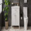 Meuble-lavabo 31 po avec lavabo, armoire de salle de bain avec portes à fermeture en douceur et tablette réglable, conception à profil courbé, pieds en bois d'hévéa-1723576525