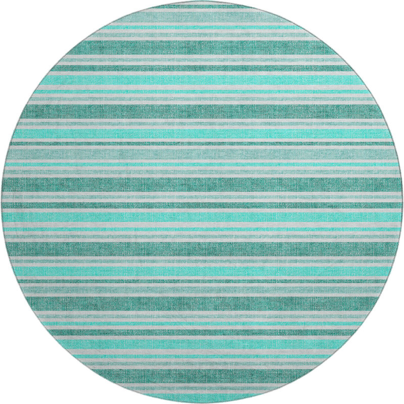 Premium Machine Washable Mayfield AMF531TQ, Round 8'
