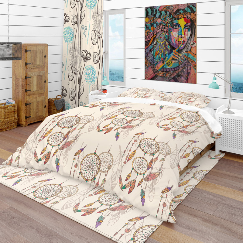 Ensemble de housse de couette sud-ouest, Housse de couette très grand + 2 taies décoratives
