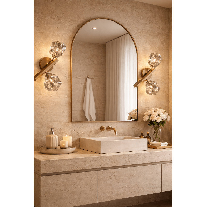 Driftline Smoky 12" Sputnik Wall Sconce