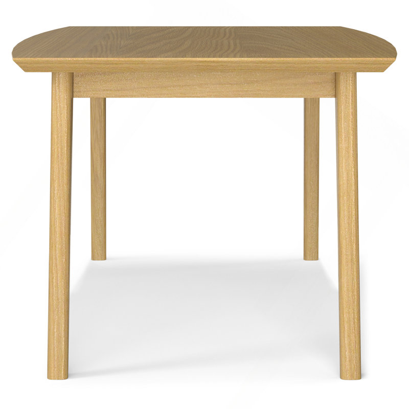 Table de salle à manger Draper, Marron clair