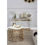 Sabrina 120cm Glass Top Console Table