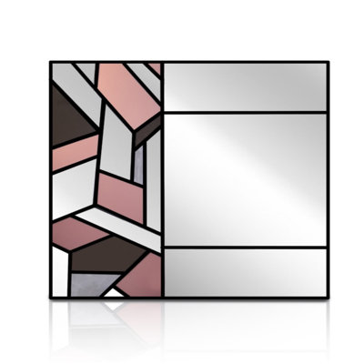 Derwood  Cydni Geometric Wall Mirror 