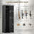 Kaer 2-3 Gun Safe Gun Safe For Rifle And Pistols Multi-function Gun Cabinets For Rifles And Shotguns Long Gun Safes Sturdy Anti-theft Rifle Safe With Pistol Pockets Rack
