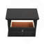 Table de chevet, noir-356832209