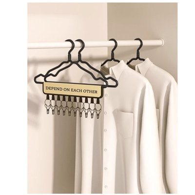 Home Cap Organizer Rack With Multi-Clip Hooks