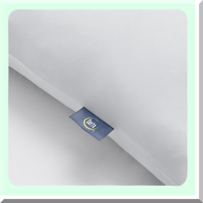 ChillGuard Pillow Shield - Cooling, Stain Resistant, Zippered Protector (2 Pack) - Dust & Dirt Protection - Standard/Queen Size - White