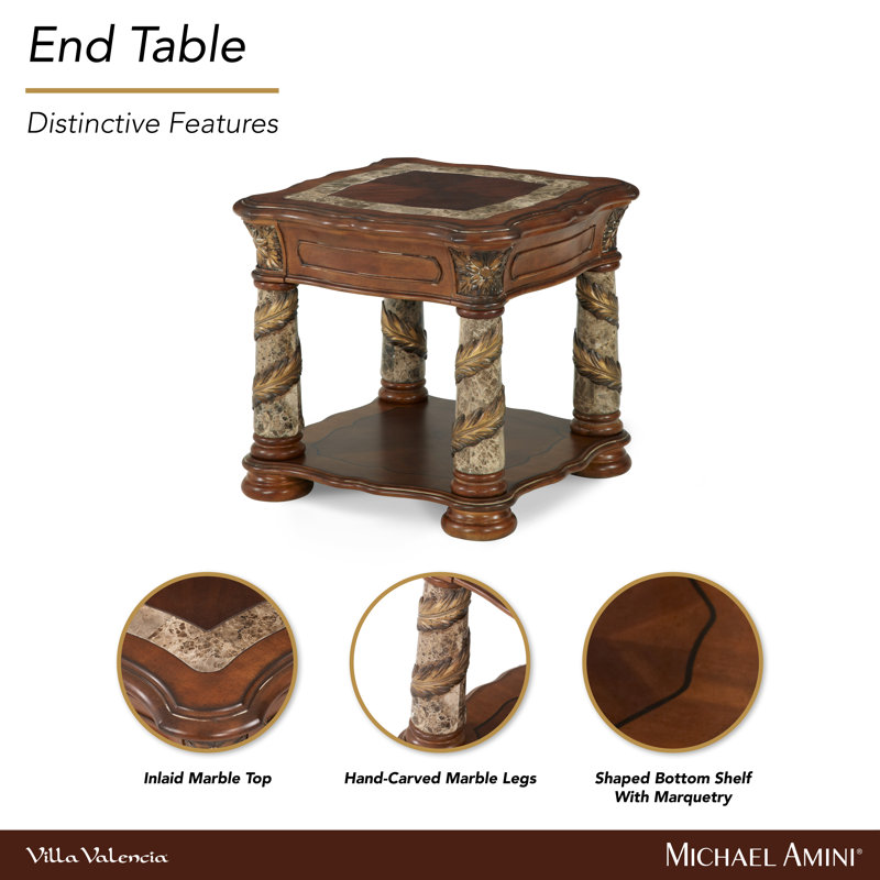 Villa Valencia End Table