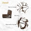 Décoration murale en métal papillon et fleurs, décoration murale abstraite moderne minimaliste-94208046-94208051