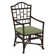 Chippendale Upholstered Arm Chair