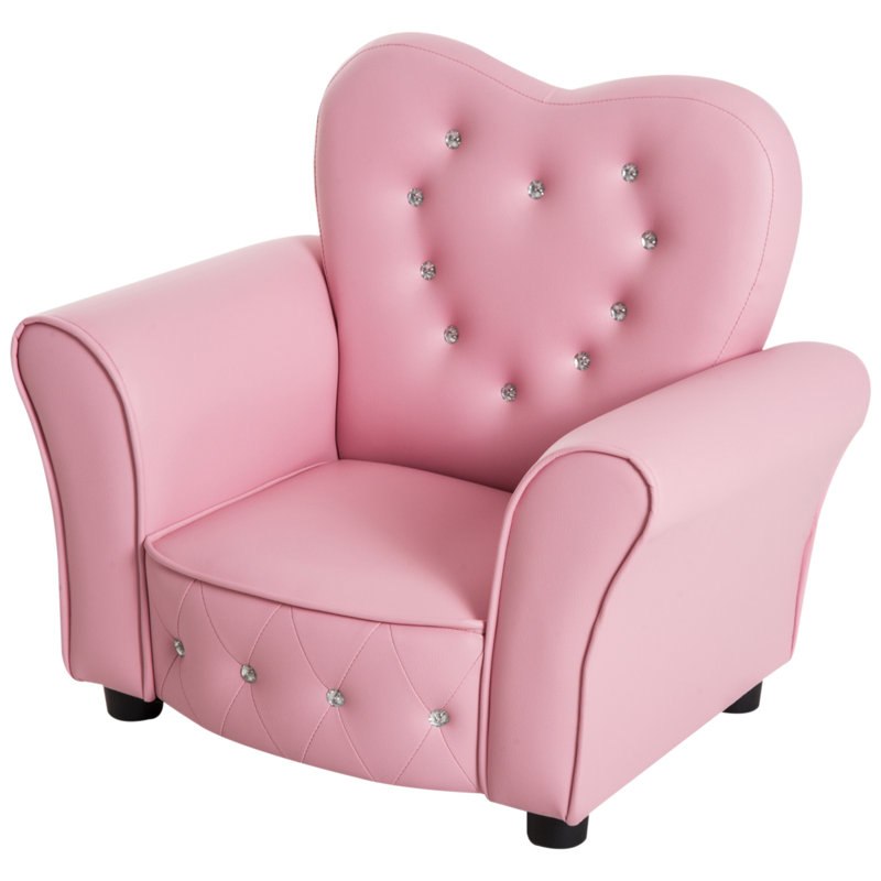 Toddler Tufted Sofa Chair For Playroom