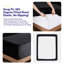 Ensemble de draps en molleton ultra doux Microplush - Simple, noir-117002901-117002904