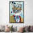 Silver Framed Canvas