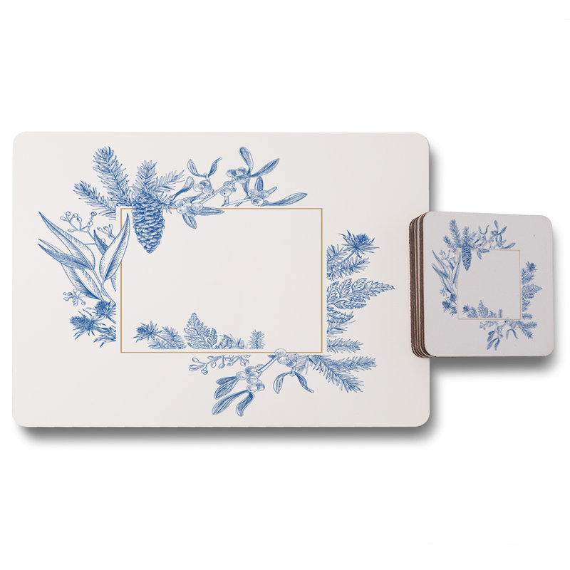 Higley Wood Floral Placemat