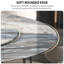 Luxury Modern Microlite Round Dining Table Set-104042620-125120985